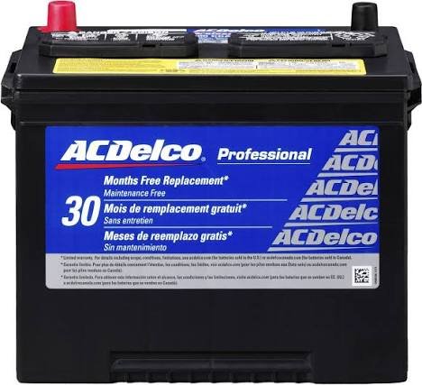 ACDelco Battery Registration Portal