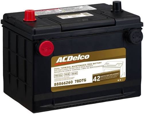 ACDelco Professional 78DT Dual Terminal Battery